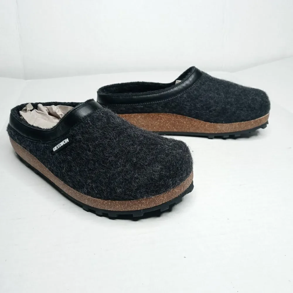 Giesswein Men's Open Back Slippers Size 37